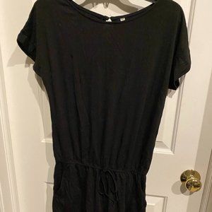 NEW Anrabess Women's Summer Short Sleeve Romper with Pockets